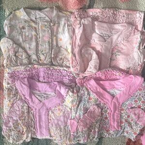 BUNDLE Magnetic Me Pink and Purple Floral Pajama Set